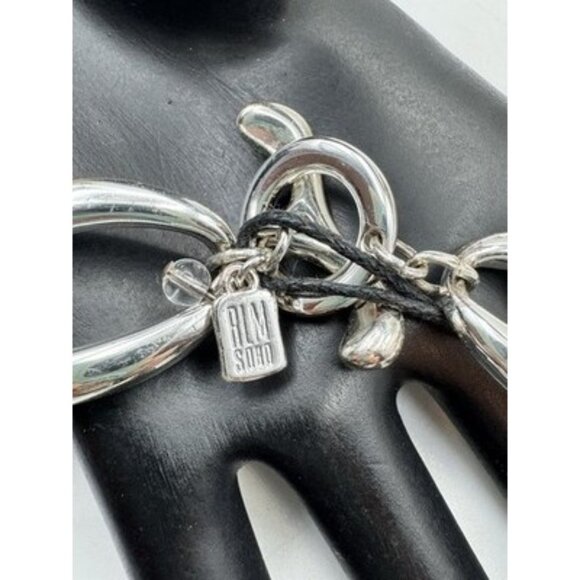 Vintage RIM SOHO RLM ROBERT LEE MORRIS Chunky Links Necklace NWT 15" Long - Picture 7 of 9